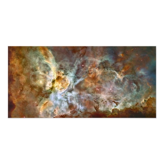 Foto Carina Nebula Hubble Space (Frente)