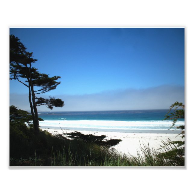 Foto Carmel Beach, California, EUA (Frente)