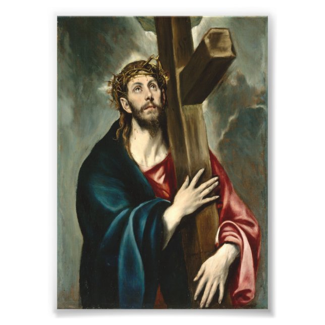 Foto Carregando cristo da cruz, El Greco (Frente)