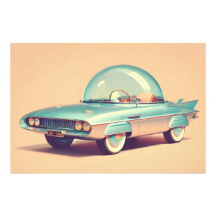Foto Carro Blaster de Bolha Futurista Atômica