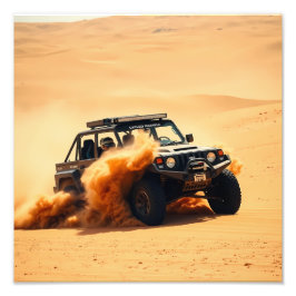 Foto Carro de corridas de areia com tração a quatro rod