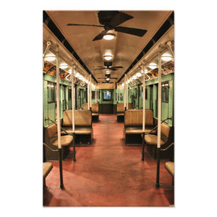 Foto Carro de metro de New York do vintage