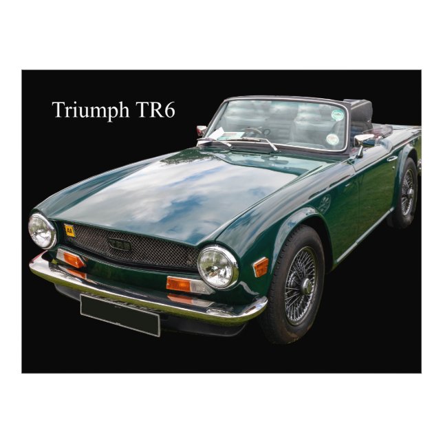 Foto Carro Desportivo TR6 Triumph (Frente)