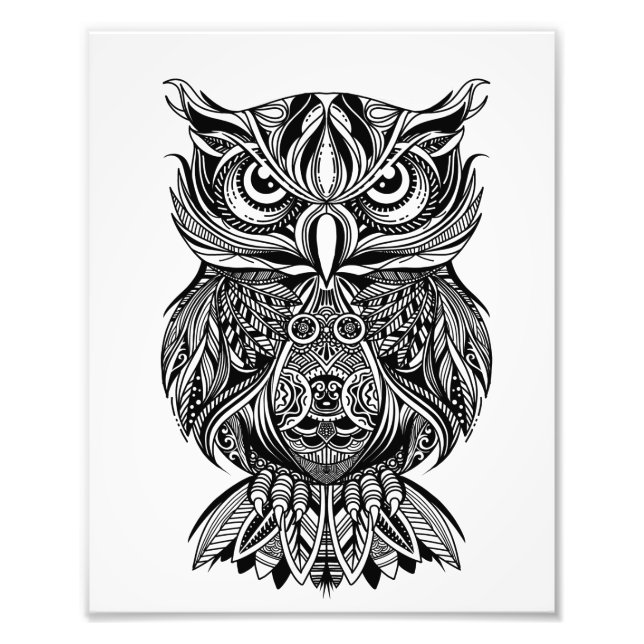 Foto Cartão de visita Personalizado do Pássaro Negro Cl (Frente)