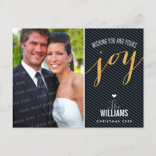 FOTO CARTÃO HOLIDAY MALHA de quadro negro ouro neg