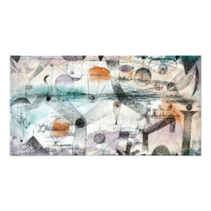 Foto Cartaz de Arte Fino Paul Klee In the Realm of Air