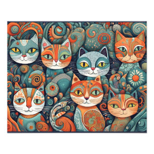 Foto cartaz de gatos calmantes