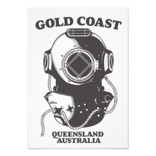 Foto Cartaz de mergulho Gold Coast Queensland Austrália
