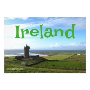 Foto Cartaz de parede do Castelo Doonagore na Irlanda C