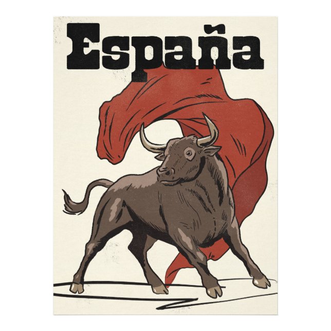 Foto Cartaz de viagem da Espanha (Frente)