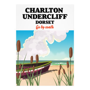Foto Cartaz de viagem da Praia Charlton Undercliff, Dor