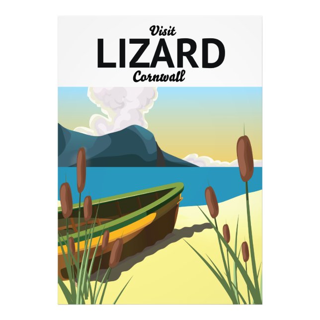 Foto Cartaz de viagem de beira-mar de Lizard (Frente)