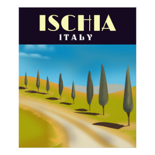 Foto cartaz de viagem Ischia Itália