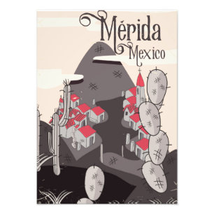 Foto Cartaz de viagem Mérida México