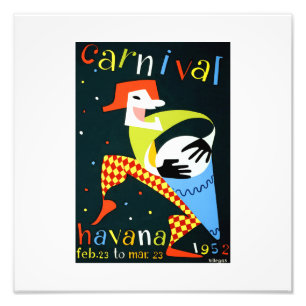 Foto cartaz de viagem vintage carnaval