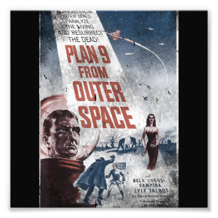 Foto Cartaz do filme PLAN 9 DO ESPAÇO EXTERIOR Filme An