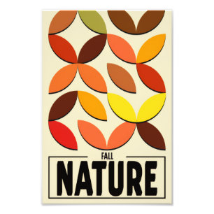Foto Cartaz Minimalista da Natureza – Arte de Parede Bo