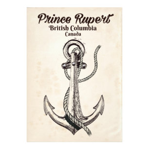 Foto Cartaz náutico de Prince Rupert, Colúmbia Britânic