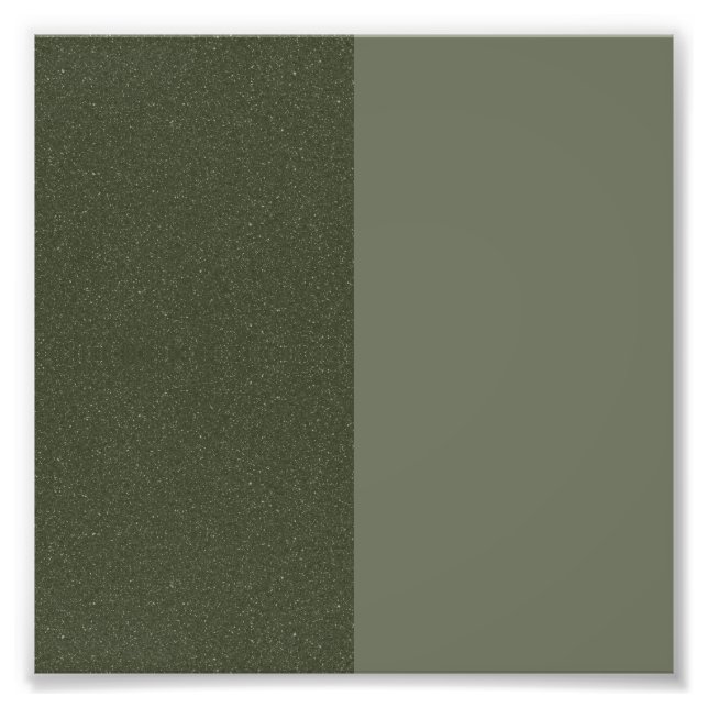 Foto Cartaz Quadrado Texturizado Verde Split Moss (Pers (Frente)