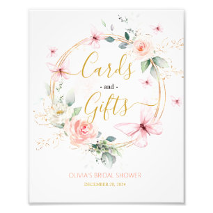 Foto Cartões de Borboleta Maravilhosos e Sinal de Mesa 