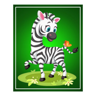 Foto Cartoon-23960, Bebê-Zebra