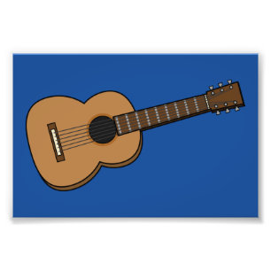 Foto Cartoon de Guitarra