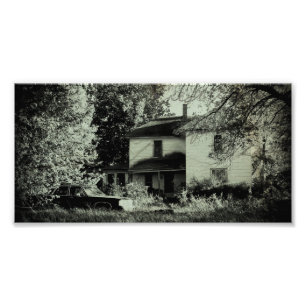 Foto Casa e Carro Abandonados