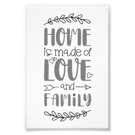 Foto Casa é feita de amor e família, amor bonito, sopro