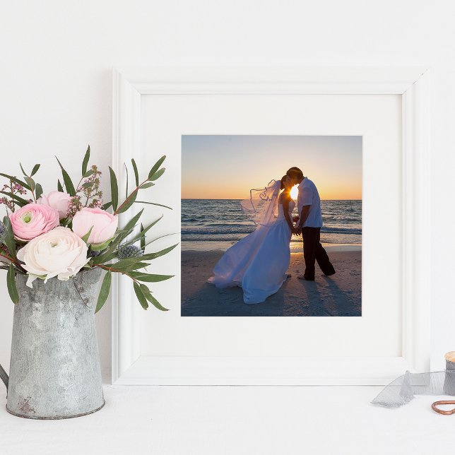 Foto Casamento 8"x8" (8x8 Square Wedding Photo)