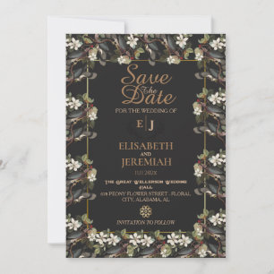 Foto: Casamento Chic Floral Salvar o Convite de Da