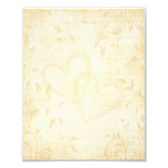 Foto Casamento de Papel Vintage Aged (Frente)
