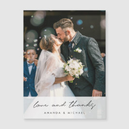 Foto: Casamento Obrigado Magnet