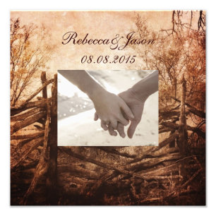 Foto casamento rústico da fazenda do país ocidental