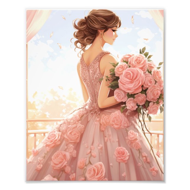 Foto Casamento vintage com noiva (Frente)