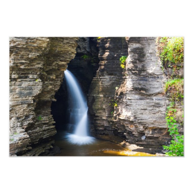 Foto Cascata de entrada, Watkins Glen, Nova Iorque (Frente)