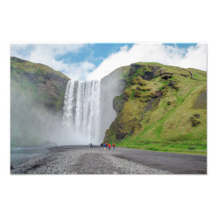 Foto Cascata de Skogafoss - aldeia de Skogar, Islândia
