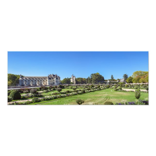 Foto Castelo de Chenonceau no Vale do Loire - França (Frente)