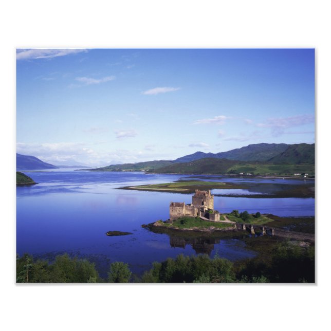 Foto Castelo de Eilean Donan, Dornie, Highlands, (Frente)