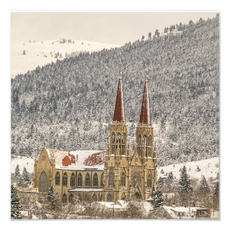 Foto Catedral de Estilo Gótico em Helena, Impressão MT