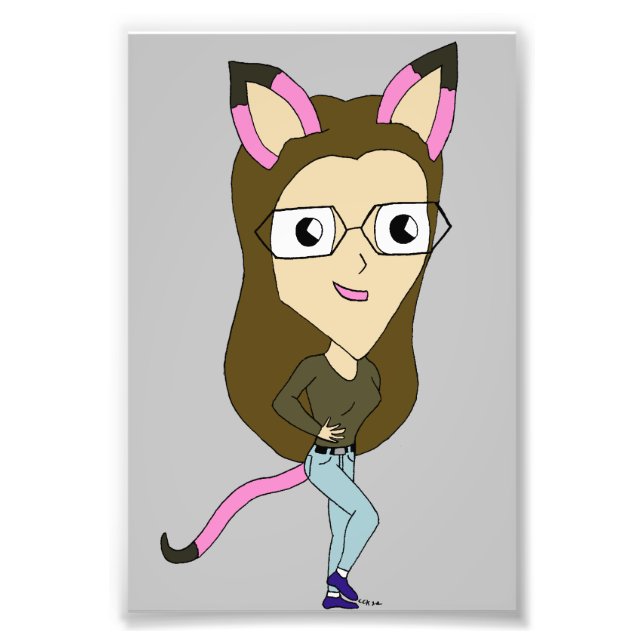 Foto catgirl chibi (Frente)