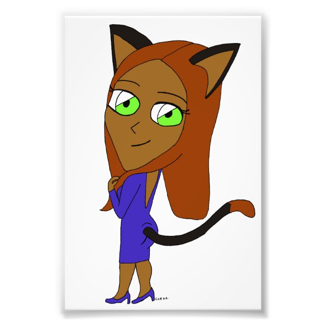 Foto catgirl chibi (Frente)