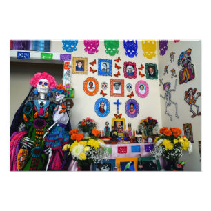 Foto Catrina Mãe e Criança Ofrenda