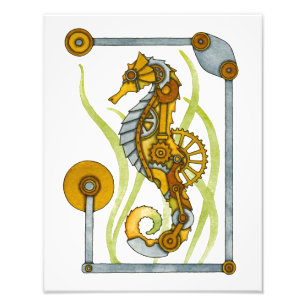 Foto Cavalo marinho de Steampunk