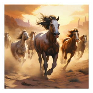 Foto Cavalos no Deserto