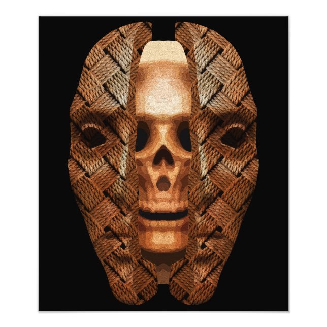 Foto Caveira Dentro: Desvendando Complexidade Interna (Frente)