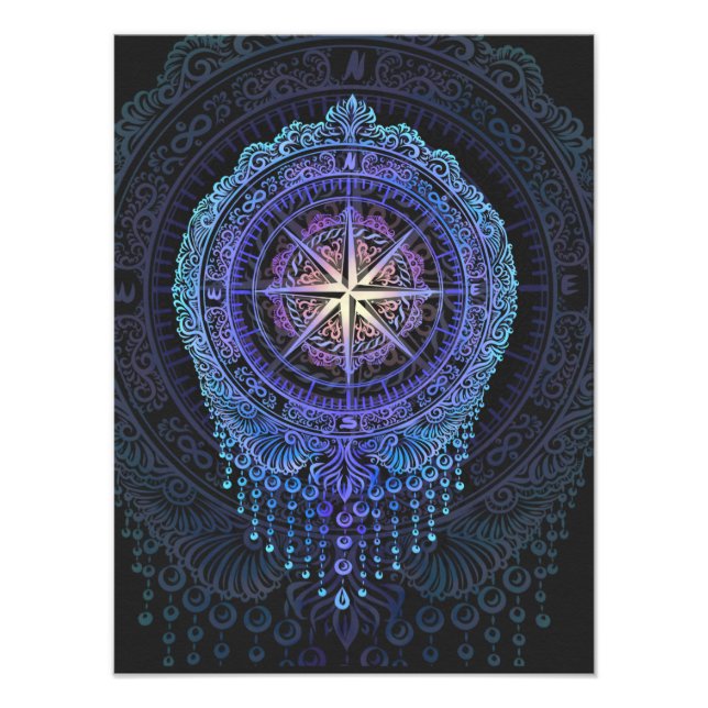Foto Celestial Compass Mandala (Frente)
