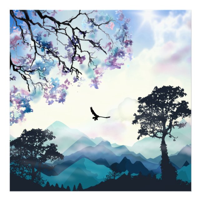 Foto Cena de Montanha (Frente)