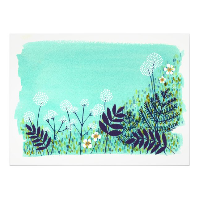 Foto Cena de Paisagem do Jardim do Sonho Azul (Frente)