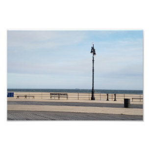 Foto Cena tranquila da Coney Island NYC