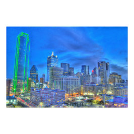 Foto Centro Dallas à noite